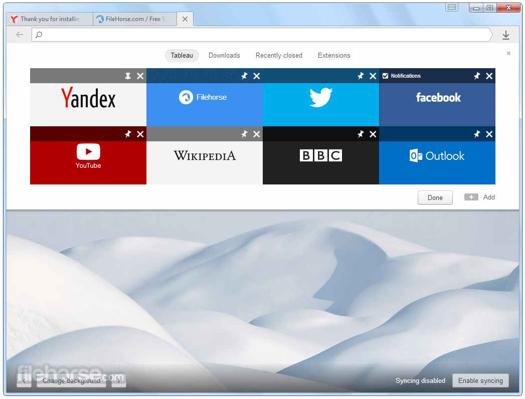 Yandex browser download windows 10